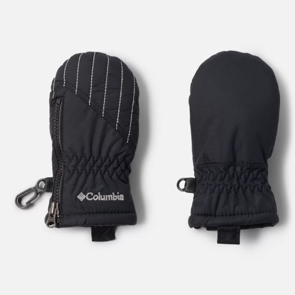 Columbia Black and White Mittens